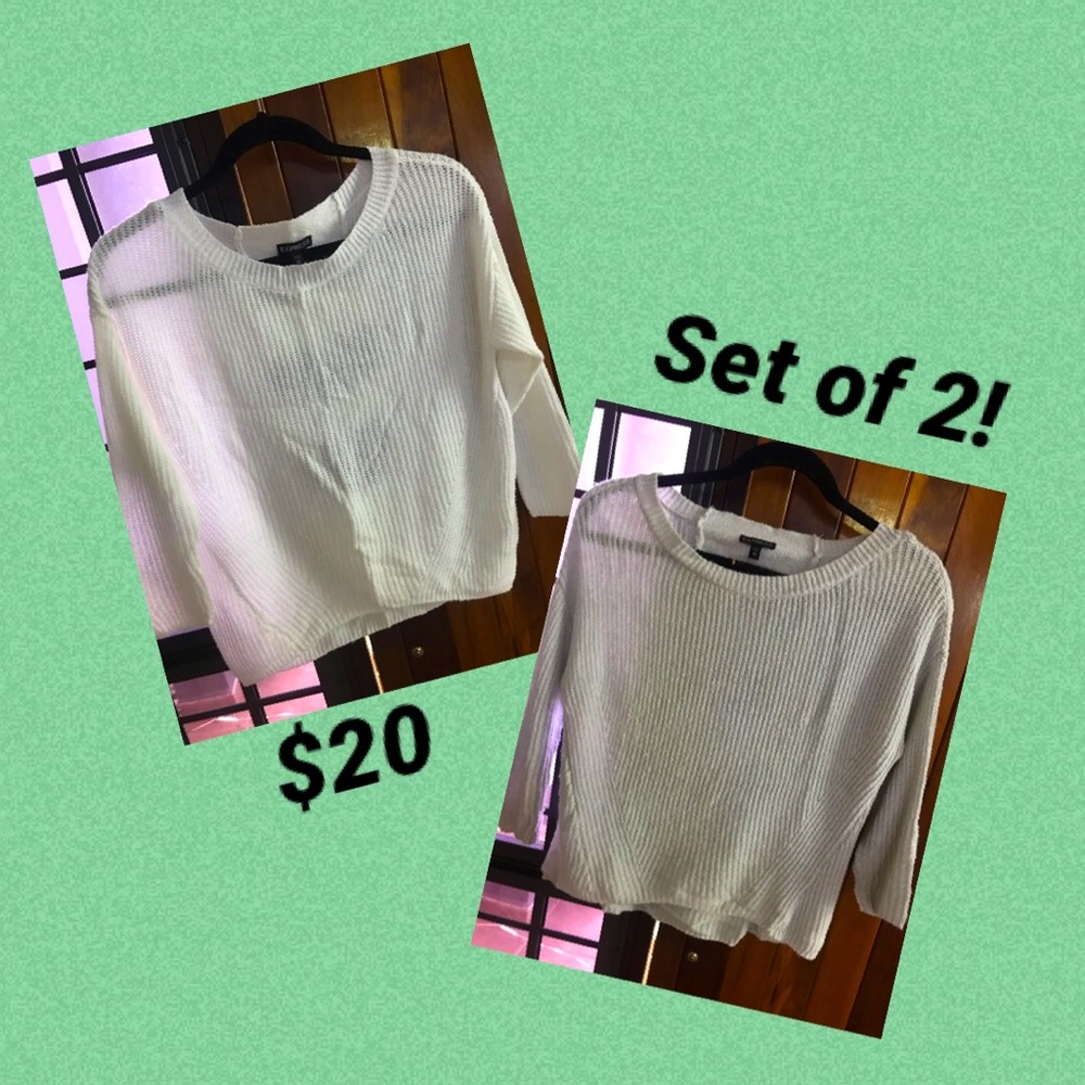 Set of 2! Express Portofino Sweater